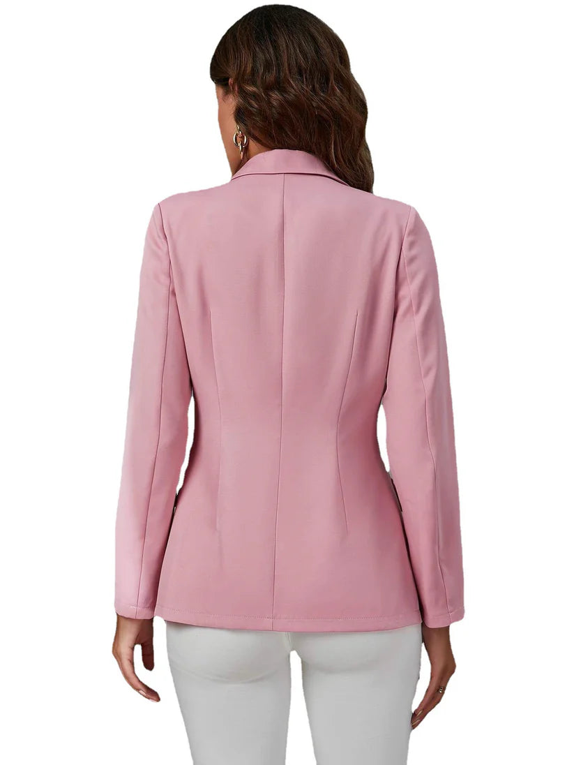 Taillierter Damen-Blazer – Anzugskragen, elegant, geeignet für Business-Casual & Büro