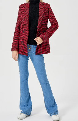 Damen-Blazerjacke für den lässigen Büroalltag