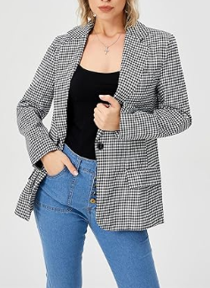 Damen-Blazerjacke für den lässigen Büroalltag