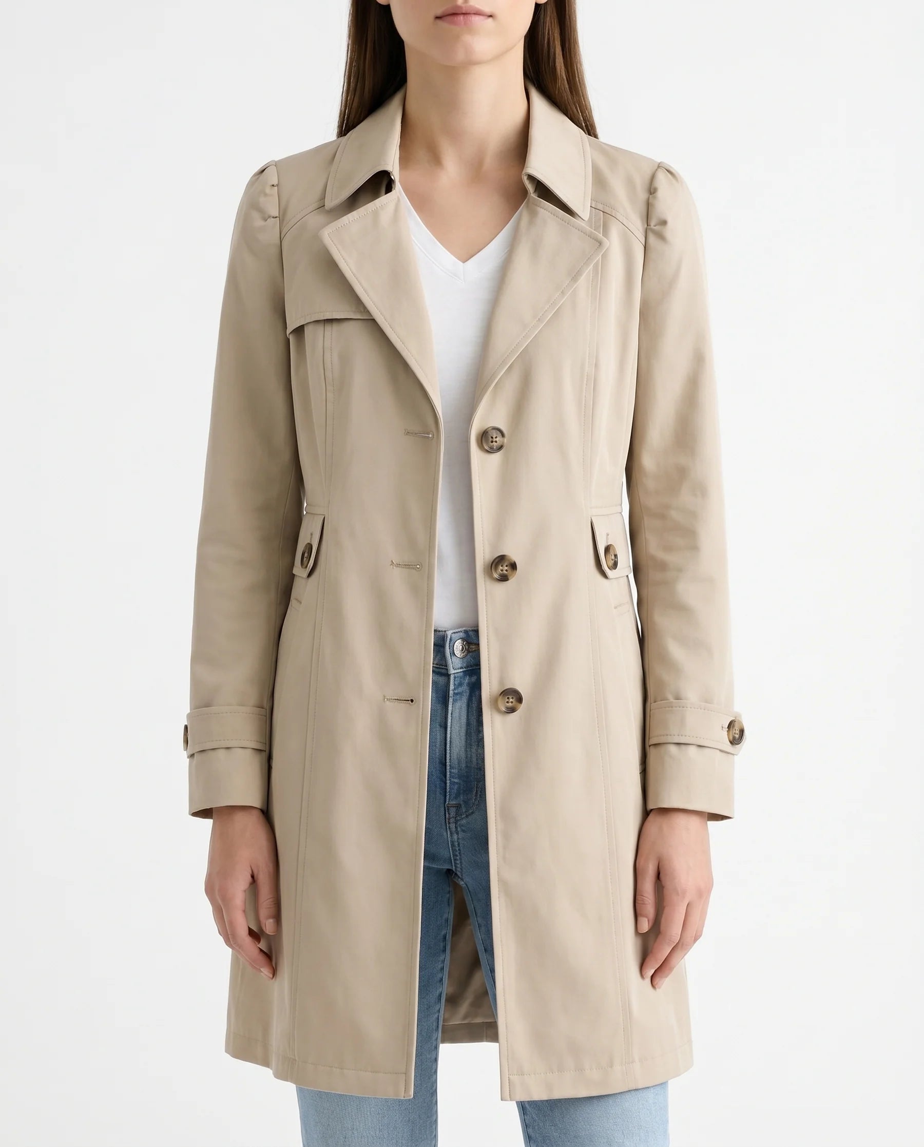 Klassischer Trenchcoat